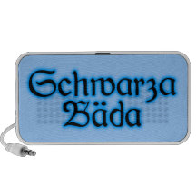 Schwarza Bäda Peter Preto Caixinha De Som