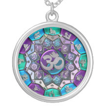 Seja a colar da mandala da mudança