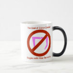 Seleção de cancro do cólon, coloncancerlogo caneca