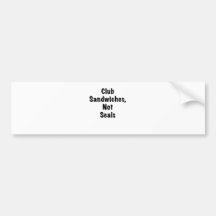 Selos dos sanduíches de clube não adesivos