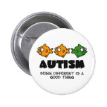 Sendo diferente - design do autismo boton
