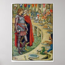 Senhor Galahad na corte do rei Arthur Posteres
