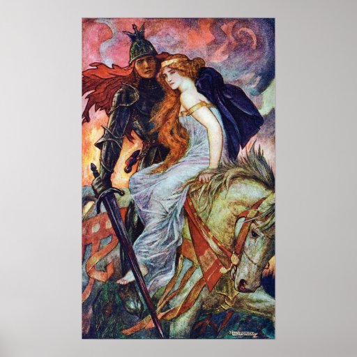 Senhor Lancelot e poster de Guinevere