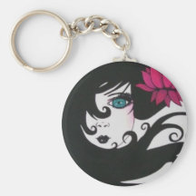 Senhorita Felicidade Keyring de Lil Chaveiros
