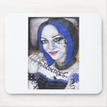 Senhorita Vingança Mouse Pad
