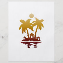 sepia invert.png das casas de ilha da praia panfletos personalizados