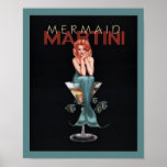 Sereia Martini Impressão