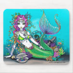 Sereia tropical Mouspad do arco-íris de Lyra Mousepads