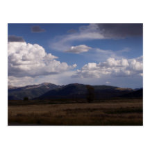 Série de Jackson Hole Wyoming Cartão Postal