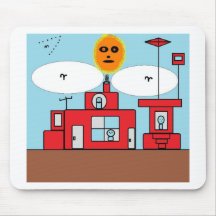 serviço do tempo mousepads