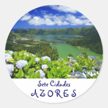 Sete Cidades, Açores Adesivo