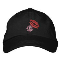 Seu chapéu bordado Monogrammed feito sob encomenda Bone
