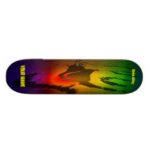 SEU olho CONHECIDO do tigre Skates Personalizados