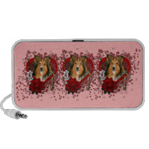 Shetland+sheepdog, Shetland+sheepdogs, sheltie, sh Caixinhas De Som Para Notebook