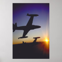 Shooting Stars T-33 Poster
