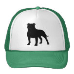 Silhueta de Staffordshire bull terrier Bones