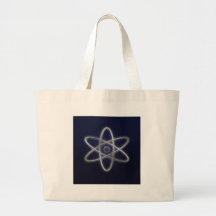 Símbolo atômico bolsa de lona