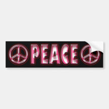 SINAL DE PAZ RETRO ADESIVOS