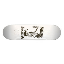 Skate americano do zombi