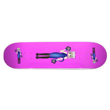 Skate da menina de IceCat do Anime