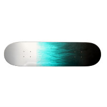 Skate das chamas azuis