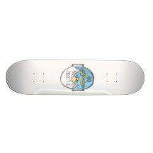 skate do Alasca da cerveja do sol