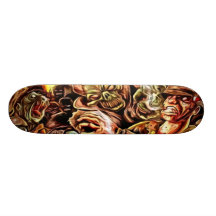 Skate do apocalipse do zombi