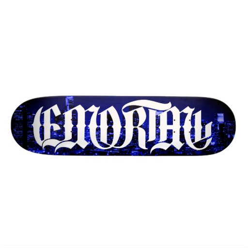 Skate do azul do LA