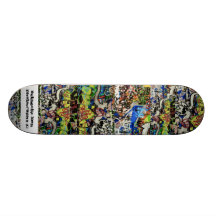 Skate do CHICOTE - design dos grafites (arte?)