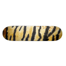Skate do impressão do tigre