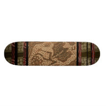 Skate do lagarto do pescoço do folho