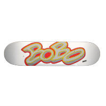Skate do logotipo de Bobo