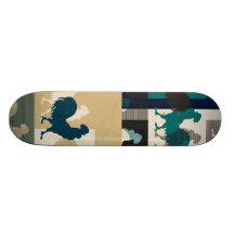 Skate do vintage do galo