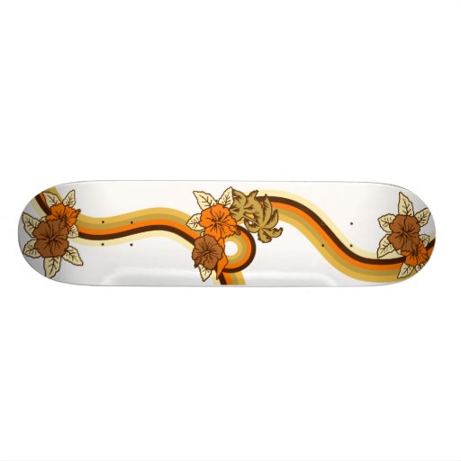 Skate surfando do safari