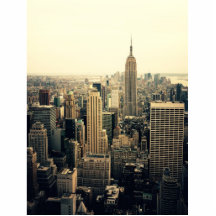 Skyline da Nova Iorque Fotoescultura