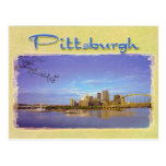 SKYLINE DE PITTSBURGH CARTÕES POSTAIS