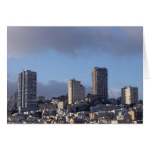 Skyline de San Francisco Cartao