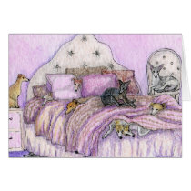 Sleepover - whippets e galgos abundante! postais