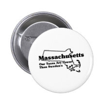 Slogan do estado de Massachusetts Botons