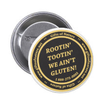 Slogan sem glúten boton