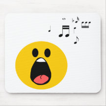 Smiley do canto mousepads