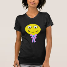 Smilie Amola smiley bow Camisetas