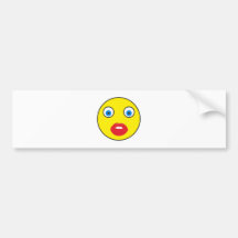 Smilie mulher smiley woman adesivos