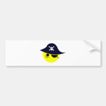 Smilie pirata smiley pirate adesivos