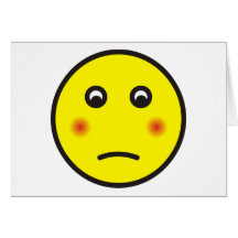 smilie vergonhosamente ashamed cartões