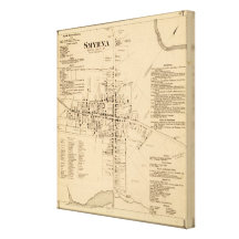 Smyrna Impressão De Canvas Esticadas