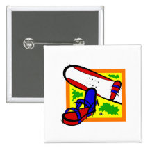 Snowboard colorido botons
