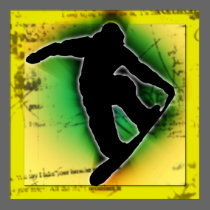 Snowboarding posters