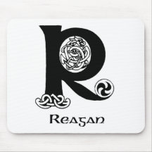 Sobrenome de Reagan Mouse Pad