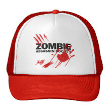 Sociedade do assassino do zombi bonés